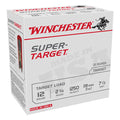 Winchester Super-Target 12 Gauge Ammunition 2-3/4" #7.5 1 oz 1250 fps Case of 250
