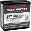 Winchester Silver Tip .357 Diameter Bullets 145 grain Hollow Point Box of 10