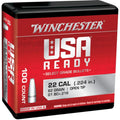 Winchester 22 Caliber (.224 Diameter) Bullets 62 grain Jacketed Hollow Point Box of 10