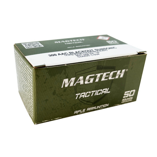 Magtech 300 AAC Blackout (7.62x35mm) Ammunition 200 Grain Full Metal Jacket Box of 50