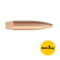 Sierra MatchKing 264 Caliber, 6.5mm (.264 Diameter) Bullets 144 grain Boat Tail Hollow Point Box of 100