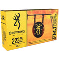 Browning 223 Remington Ammunition 55 Grain Full Metal Jacket Box of 20