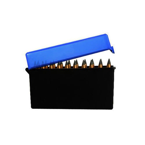 BERRY 270/30-06 HINGE-TOP BOX 20-RND BLUE/BLK 50/cs