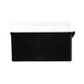 BERRY ULTRA MAG HINGE-TOP BOX 20-RD CLEAR/BLK 50/cs
