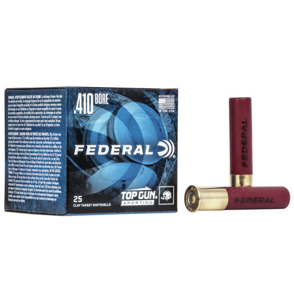 Federal Premium Top Gun 410 Bore Ammunition 2-1/2" #8 1/2 oz 1330 fps Case of 250