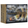 Federal Premium 10mm Auto Ammunition 200 Grain Swift A-Frame Bonded Jacketed Soft Point Box of 20