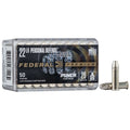 Federal Premium Personal Defense Punch 22 Long Rifle Ammunition 29 Grain Plated Flat Nose Box of 50
