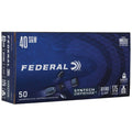 Federal Premium Syntech Defense 40 S&W Ammunition 175 Grain Hollow Point Box of 50