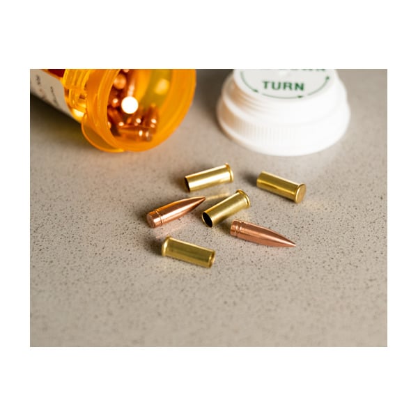 Cutting Edge Bullets CuRx Brass and Bullet Bundle 22 Long Rifle (.223 Diameter) Bullets 50 grain Solid Box of 200