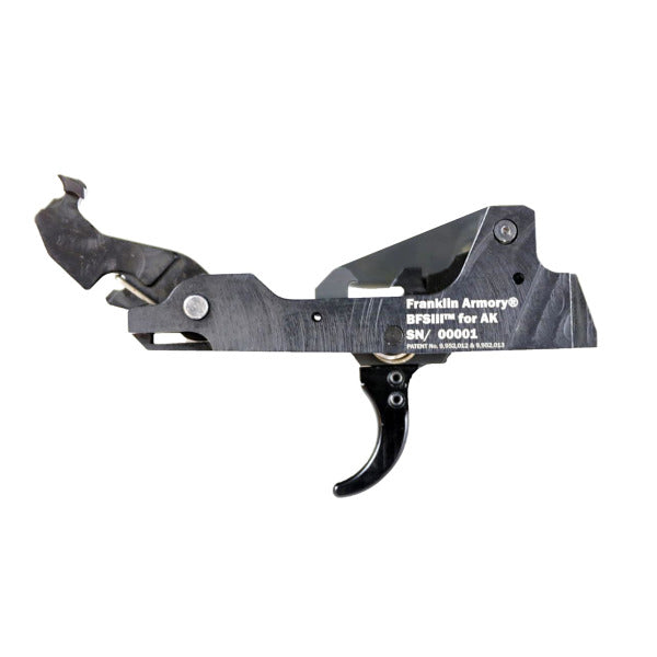 Franklin Armory BFS III Binary Trigger with Curved Shoe 9mm AK Platforms