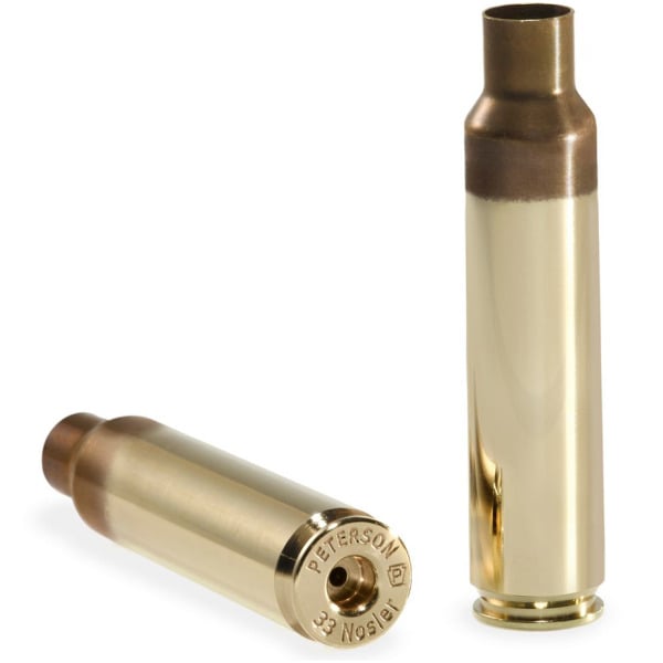 Peterson 33 Nosler Brass Box of 250