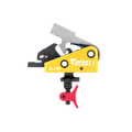 Timney AR Calvin Elite Trigger Single Stage Drop In 1.5lb - 2lb with Red Shoes