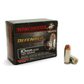 Winchester Defender 10mm Auto Ammunition 180 Grain Jacketed Hollow Point Box of 20