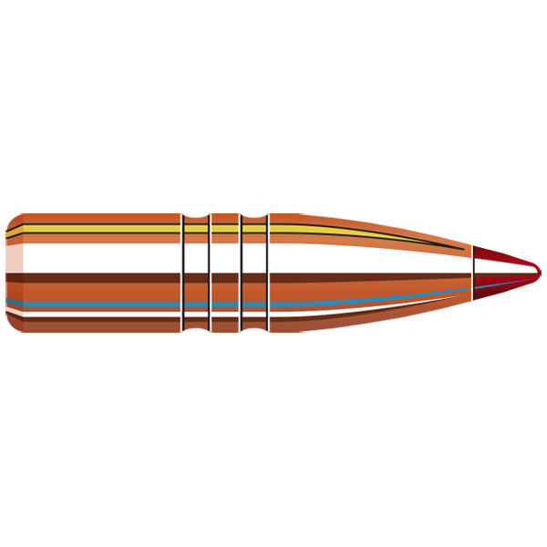 Hornady CX 243 Caliber, 6mm (.243 Diameter) Bullets 80 grain Polymer Tip Box of 50