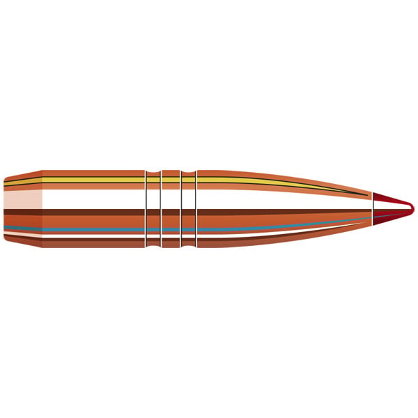 Hornady CX 264 Caliber, 6.5mm (.264 Diameter) Bullets 120 grain Polymer Tip Box of 50