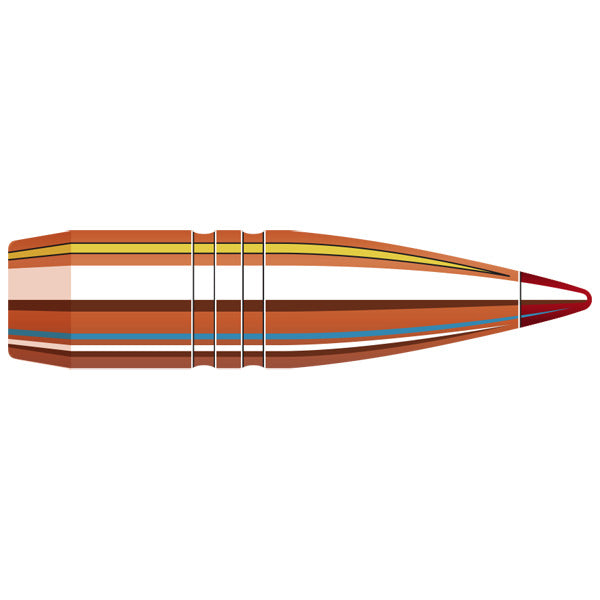 Hornady CX 338 Caliber (.338 Diameter) Bullets 185 grain Polymer Tip Box of 50