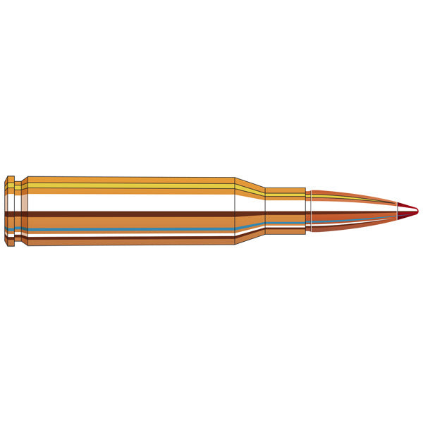 Hornady Superformance 7mm-08 Remington Ammunition 139 Grain CX Polymer Tip Box of 20