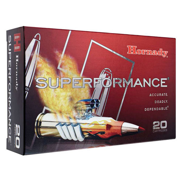 Hornady Superformance 300 Winchester Magnum Ammunition 165 Grain CX Polymer Tip Box of 20