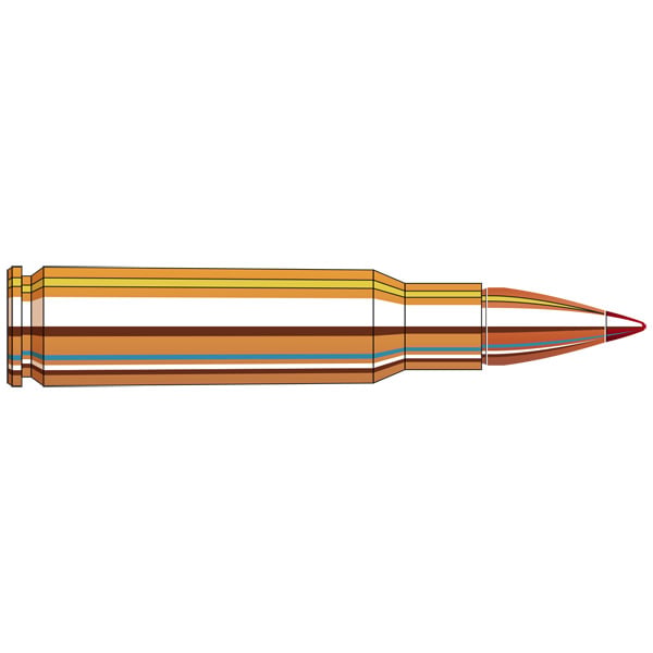 Hornady Custom 6.8mm Remington SPC Ammunition 100 Grain CX Polymer Tip Box of 20