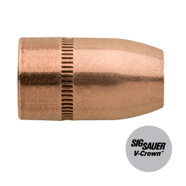 Sierra V-Crown 9mm (.355 Diameter) Bullets 147 grain Jacketed Hollow Point Box of 100