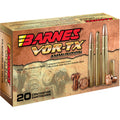 Barnes VOR-TX 458 Lott Ammunition 500 Grain Round Nose Box of 20