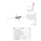 DILLON RL1100/1050 CASE- FEED PLUNGER SIZE SMALL