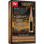 Winchester Power Point 30-06 Springfield Ammunition 150 Grain Copper Impact Copper Impact Polymer Tip Box of 20