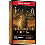 Winchester Power Point 300 Winchester Magnum Ammunition 180 Grain Copper Impact Copper Impact Polymer Tip Box of 20