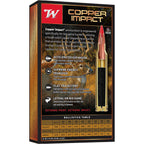 Winchester Power Point 300 Winchester Magnum Ammunition 180 Grain Copper Impact Copper Impact Polymer Tip Box of 20
