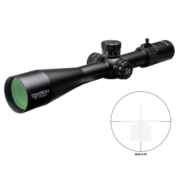 SIGHTRON 5-30x56ED S6 FFP IR MOA-8 TACTICAL