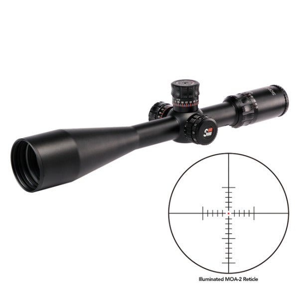 SIGHTRON 8-32x56 SIII PLR ZS ILL MOA-2 TACTICAL
