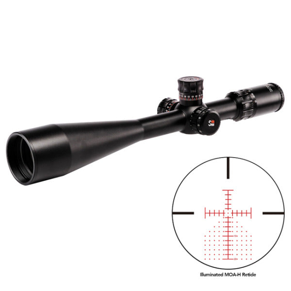 SIGHTRON 10-50x60 SIII PLR ZS ILL MOA-H TACTICAL