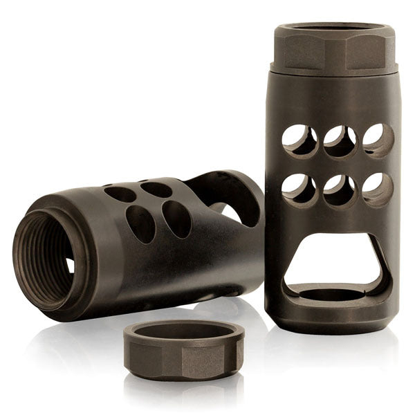 SSK Hellcat Muzzle Brake with Timing Nut Thompson Center Contender 40 - 458 Caliber 11/16"-24