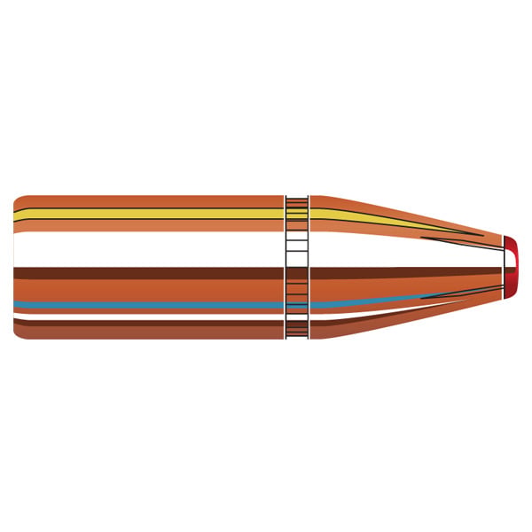 Hornady Sub-X .357 Diameter Bullets 250 grain Polymer Tip Box of 100
