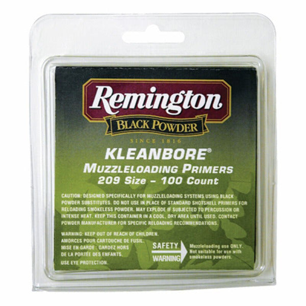 Remington 209 Muzzleloader Primers Pack of 100