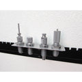 InLine Fabrication 4 Hole Die Rack and Shellplate Holder for LNL 1 3/16" Bushings - Black