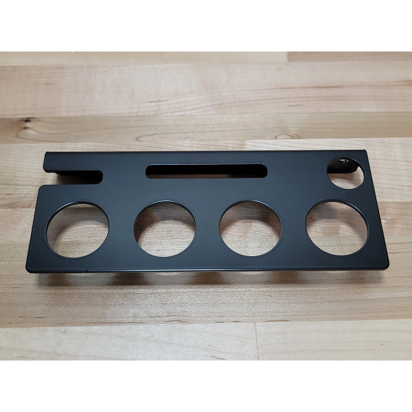 InLine Fabrication (4 Hole) Die Rack and Shellplate Holder for LNL 1-3/16" Bushings - Black