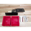 InLine Fabrication Sidebin System for Hornady Single Stage Classic w/ Red Bins