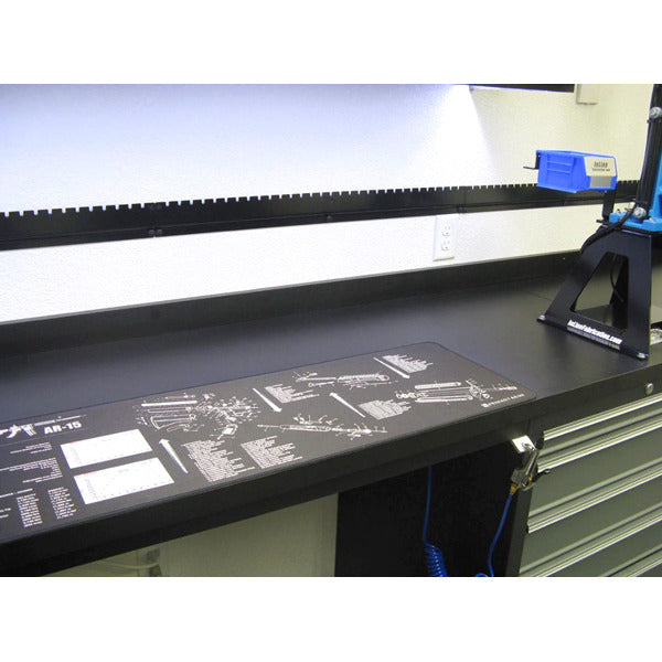 InLine Fabrication Rail Wall Organizer System 48"