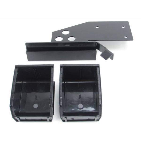 InLine Fabrication SIdebin System for Redding Big Boss & Big Boss II (7/8" holes) w/ Black Bins