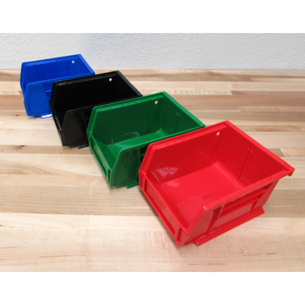 InLine Fabrication Standard Output Bin (5"L x 4"W x 3"T) Green