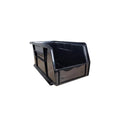 InLine Fabrication XL 1050 Bullet Bin (11"L x 5.5"W x 5"T) Black