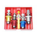 Lee Precision Breech Lock Carbide Micrometer 4 Die Set 45 ACP