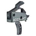 RISE TRIGGER ICONIC TWO- STAGE-GREEN for AR10/15