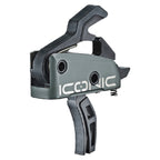 RISE TRIGGER ICONIC TWO- STAGE-GREEN for AR10/15