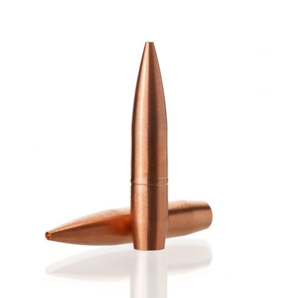Cutting Edge Bullets MTAC Single Feed 264 Caliber, 6.5mm (.264 Diameter) Bullets 133 grain Solid Hollow Point Box of 50