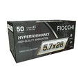 Fiocchi Hyperformance 5.7x 28mm FN Ammunition 40 Grain Tipped Hollow Point Box of 50