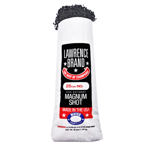 LAWRENCE SHOT MAGNUM #7 25LB BAG 80/PALLET
