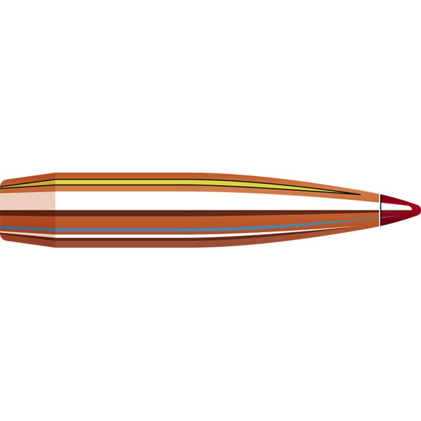 Hornady ELD-M 25 Caliber (.257 Diameter) Bullets 134 grain Polymer Tip Box of 100