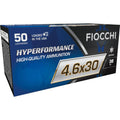 Fiocchi Hyperformance 4.6x30mm HK Ammunition 38 Grain Tipped Hollow Point Box of 50